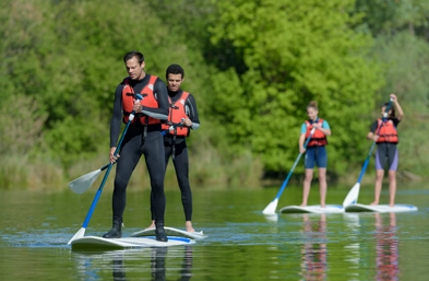activité sur le lac