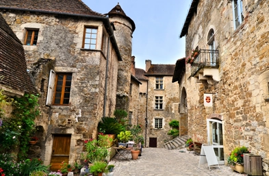balade dans le village médiéval de Carennac