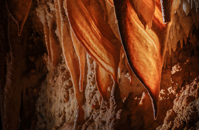 stalactites de la grotte de Villars