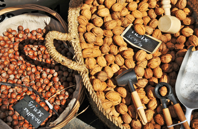 marché traditionnel de Monpazier
