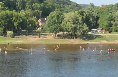 plage de Limeuil