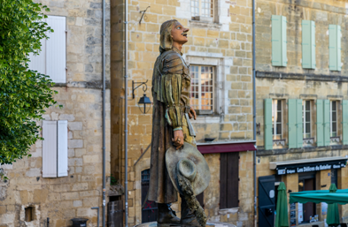 statue de Cyrano de Bergerac