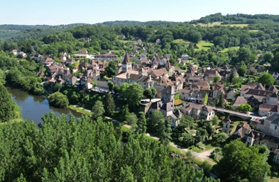 point de vue sur la vallée